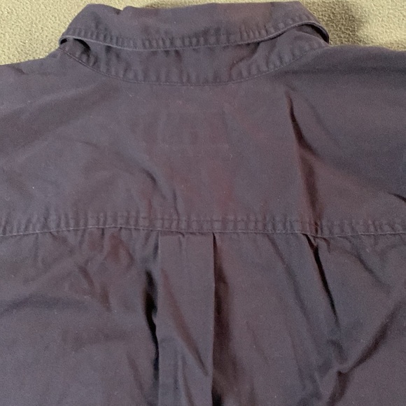 Men’s Eddie Bauer black, long sleeve, shirt.  Size XL. Chest approx 26 inches - Picture 9 of 12